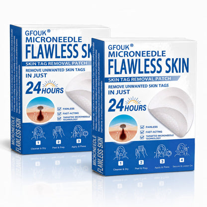 GFOUK® 🌿 𝐁𝐨𝐭𝐚𝐧𝐢𝐜𝐚𝐥 𝐌𝐢𝐜𝐫𝐨𝐧𝐞𝐞𝐝𝐥𝐞 𝐇𝐲𝐝𝐫𝐨𝐜𝐨𝐥𝐥𝐨𝐢𝐝 𝐏𝐚𝐭𝐜𝐡 (𝐅𝐨𝐫 𝐒𝐤𝐢𝐧 𝐓𝐚𝐠𝐬, 𝐒𝐦𝐚𝐥𝐥 𝐒𝐤𝐢𝐧 𝐆𝐫𝐨𝐰𝐭𝐡𝐬, 𝐖𝐚𝐫𝐭𝐬, 𝐌𝐨𝐥𝐞𝐬, 𝐀𝐠𝐞 𝐒𝐩𝐨𝐭𝐬 & 𝐏𝐢𝐠𝐦𝐞𝐧𝐭𝐚𝐭𝐢𝐨𝐧 𝐂𝐨𝐧𝐜𝐞𝐫𝐧𝐬)
