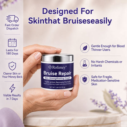 Rolimey® cream to repair bruises and strengthen the skin