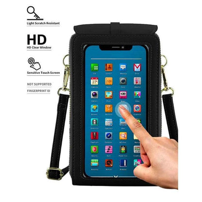 Remifa®2026 Trendy Minimalist Elegant Women's Touchscreen Crossbody Phone Wallet