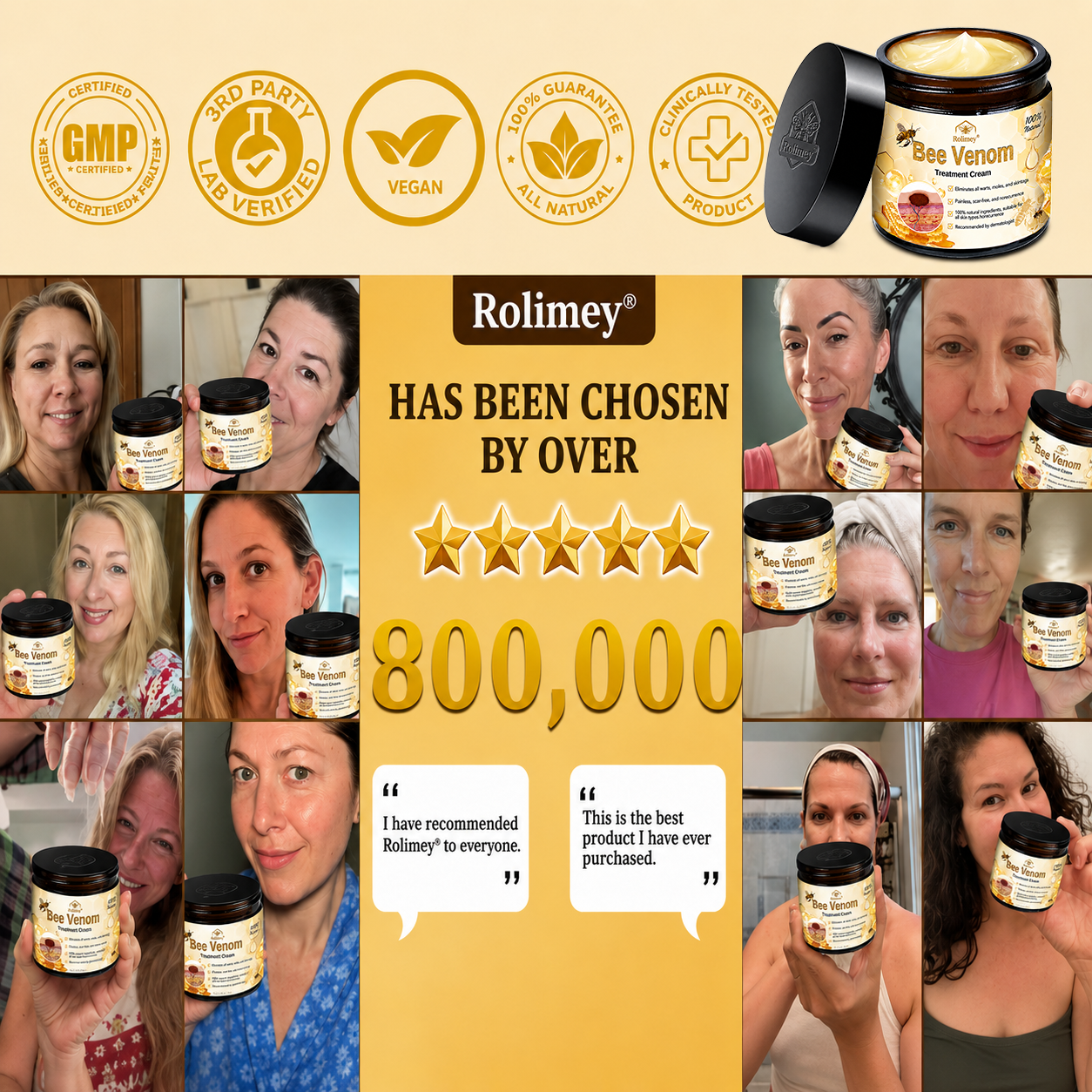 Rolimey® Bee Venom Skin Treatment Cream🔥🔥