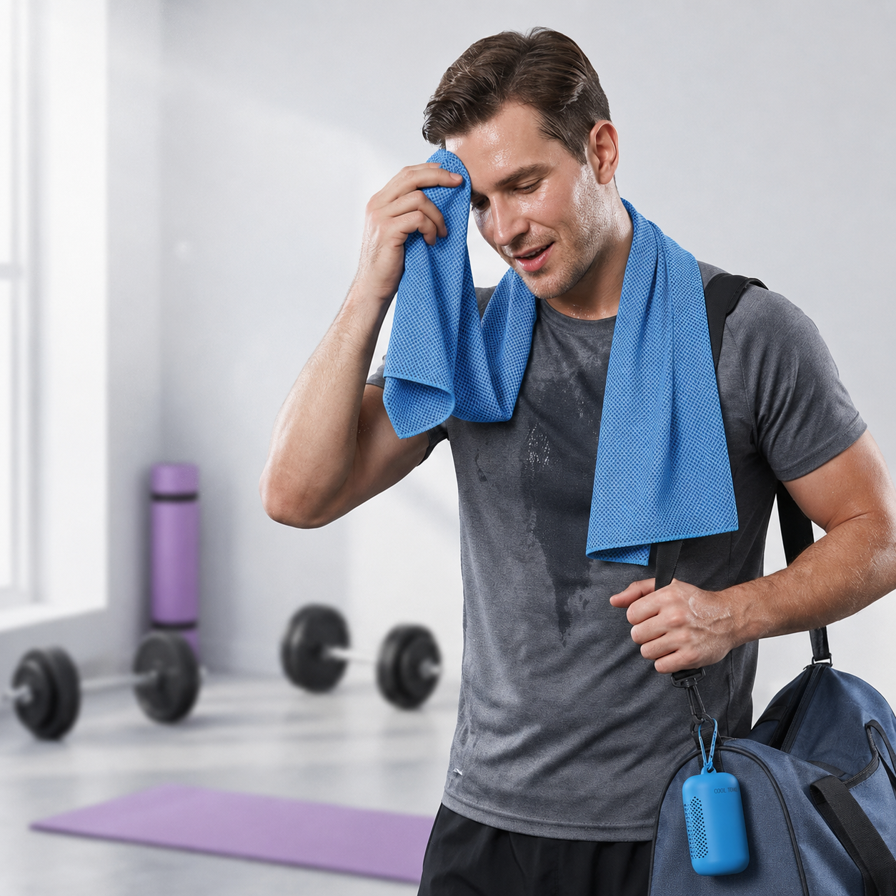 🏃❄️Cold Sweat Towel You Can Use Anywhere, Anytime! Reusable Soft Absorbent Cooling Portable