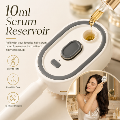 ⏳Last Day 50% OFF⏳-- 🙆‍♀️Spray Air Cushion Massage Comb Self-Cleaning Anti-Tangle Essential Oil Mist Hair Care Comb Anti-Static Volumizing Aromatherapy Comb Perfect Gift for Mom and Girlfriend