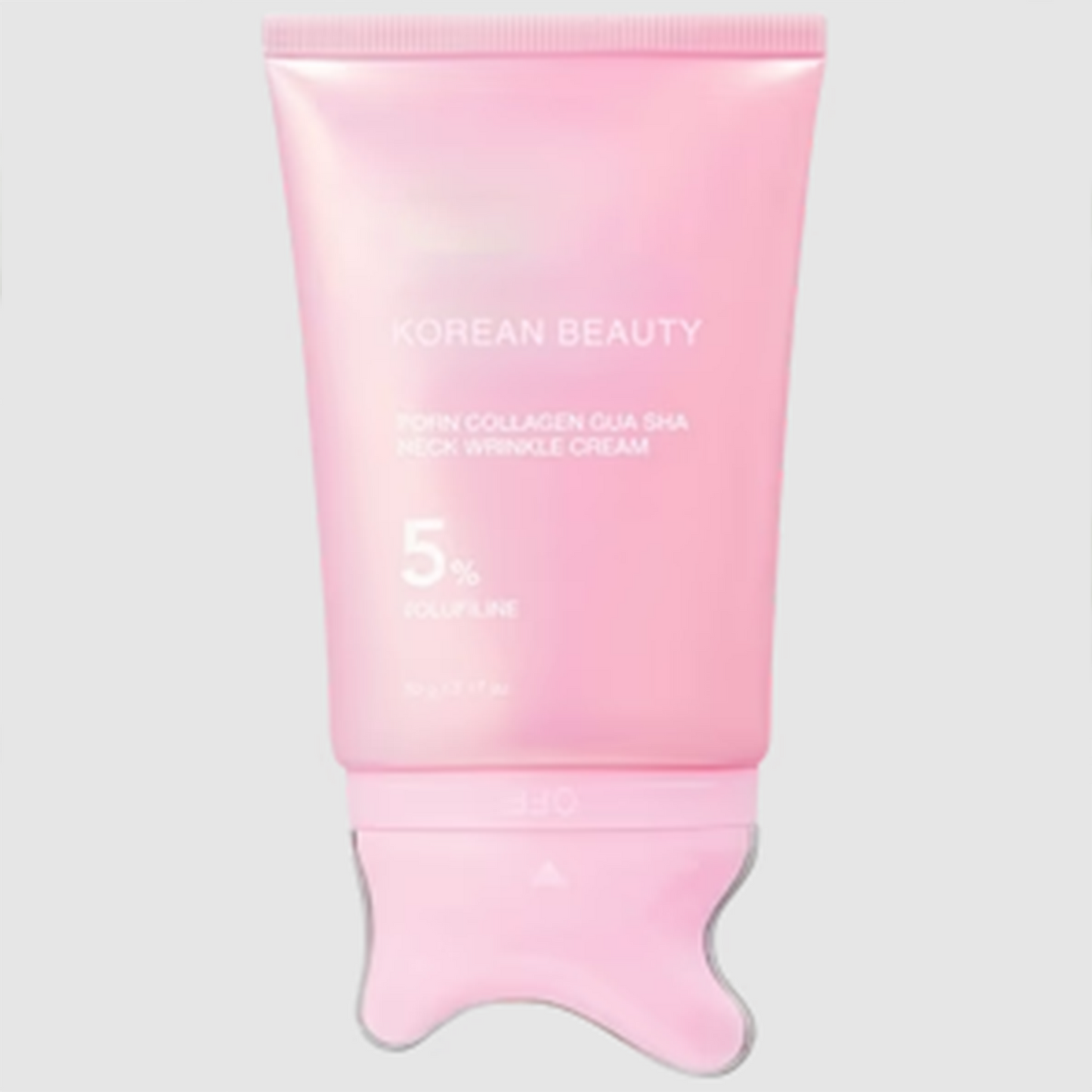 ✨ 5-Min Neck Lift Cream – PDRN Collagen Gua Sha, Firms Turkey Neck & Jawline