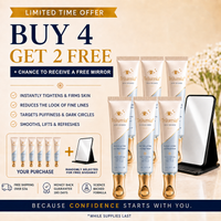 Buy 4 Get 2 Free(6 Bottles)+Random Free Mirror Included