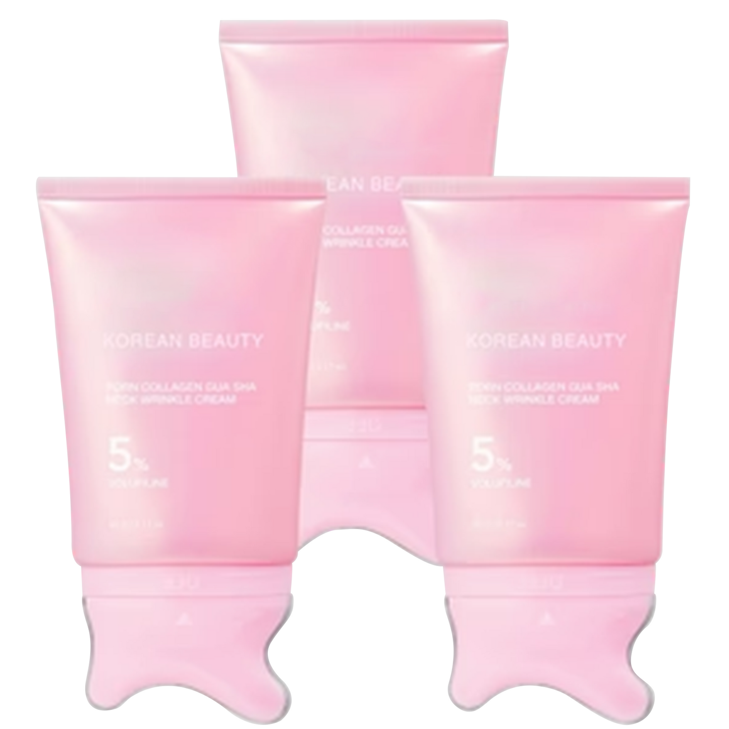 ✨ 5-Min Neck Lift Cream – PDRN Collagen Gua Sha, Firms Turkey Neck & Jawline