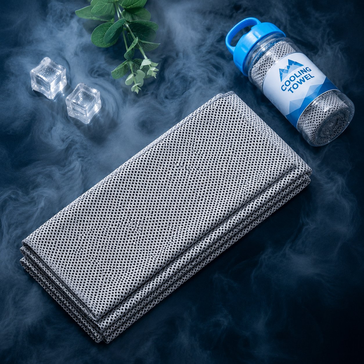 Cold Sweat Towel You Can Use Anywhere, Anytime! Reusable Soft Absorbent Cooling Portable