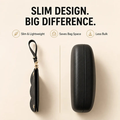 ⏳Last Day 50% OFF⏳-Clip-On Glasses Case – Slim Foldable Eyewear Pouch for Handbags👓