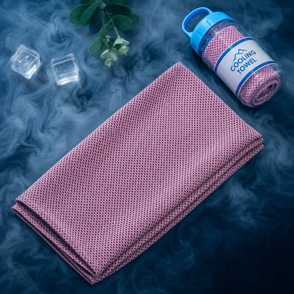 Cold Sweat Towel You Can Use Anywhere, Anytime! Reusable Soft Absorbent Cooling Portable