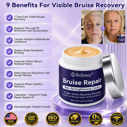 Rolimey® cream to repair bruises and strengthen the skin
