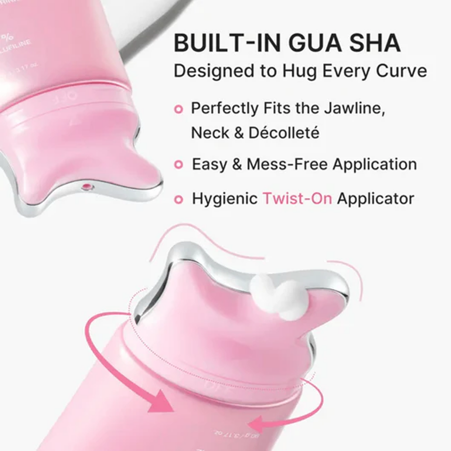 ✨ 5-Min Neck Lift Cream – PDRN Collagen Gua Sha, Firms Turkey Neck & Jawline