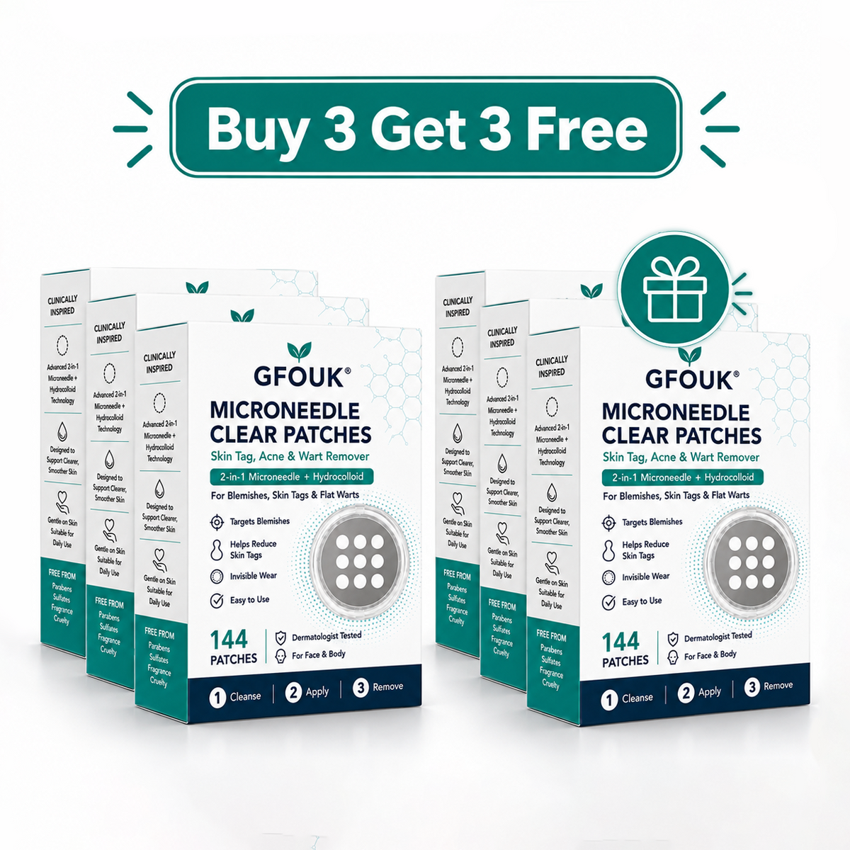 ✅✅ 𝐎𝐟𝐟𝐢𝐜𝐢𝐚𝐥 𝐒𝐭𝐨𝐫𝐞 | GFOUK®  ☘️𝐁𝐨𝐭𝐚𝐧𝐢𝐜𝐚𝐥 𝐌𝐢𝐜𝐫𝐨𝐧𝐞𝐞𝐝𝐥𝐞 𝐇𝐲𝐝𝐫𝐨𝐜𝐨𝐥𝐥𝐨𝐢𝐝 𝐏𝐚𝐭𝐜𝐡 (𝐅𝐨𝐫 𝐒𝐤𝐢𝐧 𝐓𝐚𝐠𝐬, 𝐒𝐦𝐚𝐥𝐥 𝐒𝐤𝐢𝐧 𝐆𝐫𝐨𝐰𝐭𝐡𝐬, 𝐖𝐚𝐫𝐭𝐬, 𝐌𝐨𝐥𝐞𝐬, 𝐀𝐠𝐞 𝐒𝐩𝐨𝐭𝐬 & 𝐏𝐢𝐠𝐦𝐞𝐧𝐭𝐚𝐭𝐢𝐨𝐧 𝐂𝐨𝐧𝐜𝐞𝐫𝐧𝐬)
