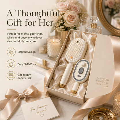 ⏳Last Day 50% OFF⏳-- 🙆‍♀️Spray Air Cushion Massage Comb Self-Cleaning Anti-Tangle Essential Oil Mist Hair Care Comb Anti-Static Volumizing Aromatherapy Comb Perfect Gift for Mom and Girlfriend