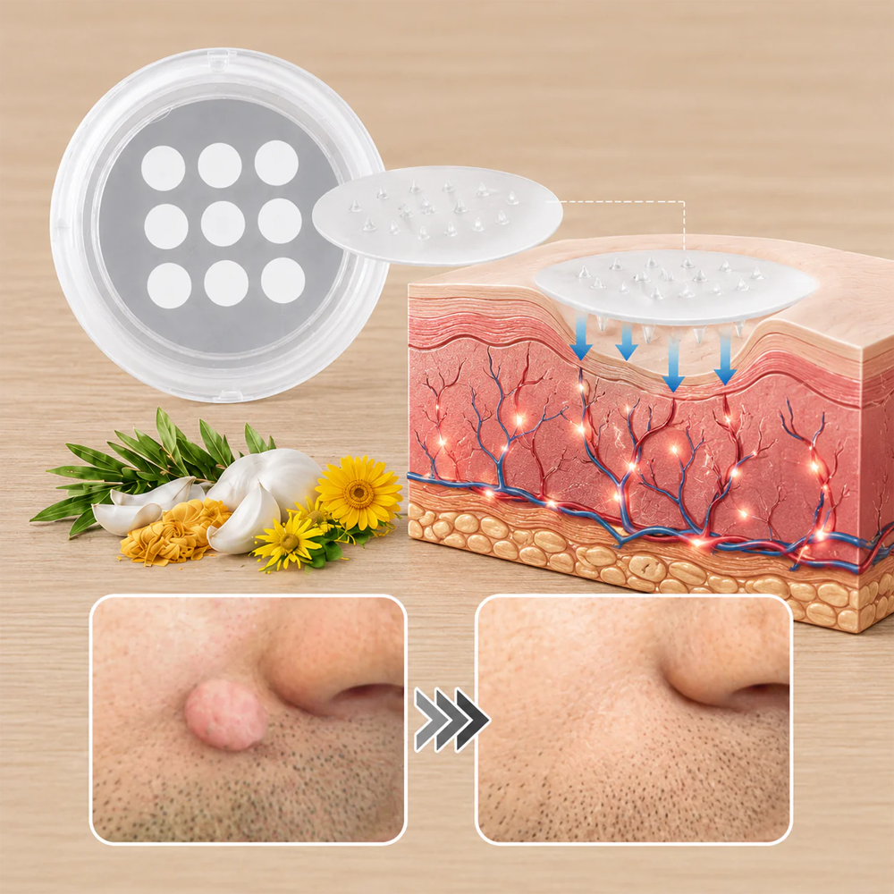 🎁GFOUK® 2-in-1 Microneedle & Hydrocolloid Patch