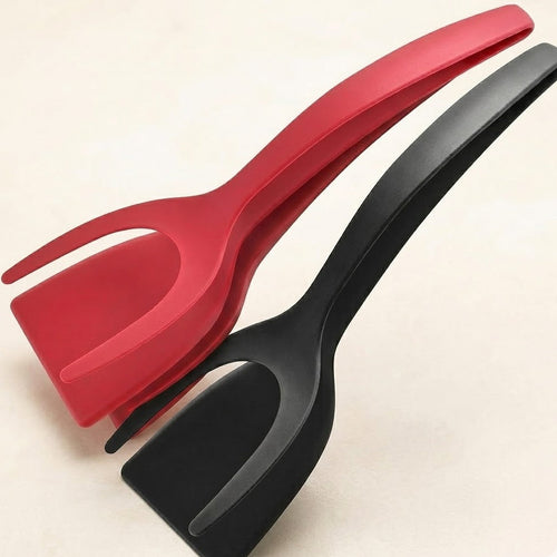 Yummolocosh Silicone Grip & Flip Spatula: The Ultimate Multi-Functional Tongs for Precision Cooking and Effortless Serving