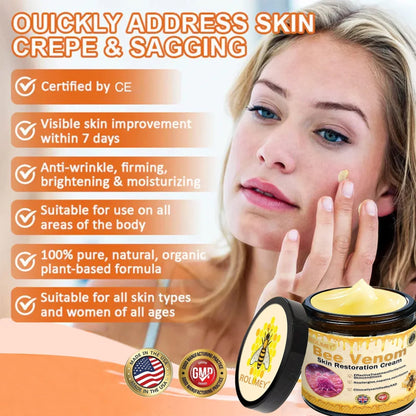 ☀️☀️Official Brand Shop丨Rolimey® 🐝Bee venom Pro Comprehensive Cream—Tightening for Skin Types