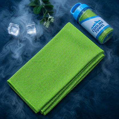 Cold Sweat Towel You Can Use Anywhere, Anytime! Reusable Soft Absorbent Cooling Portable