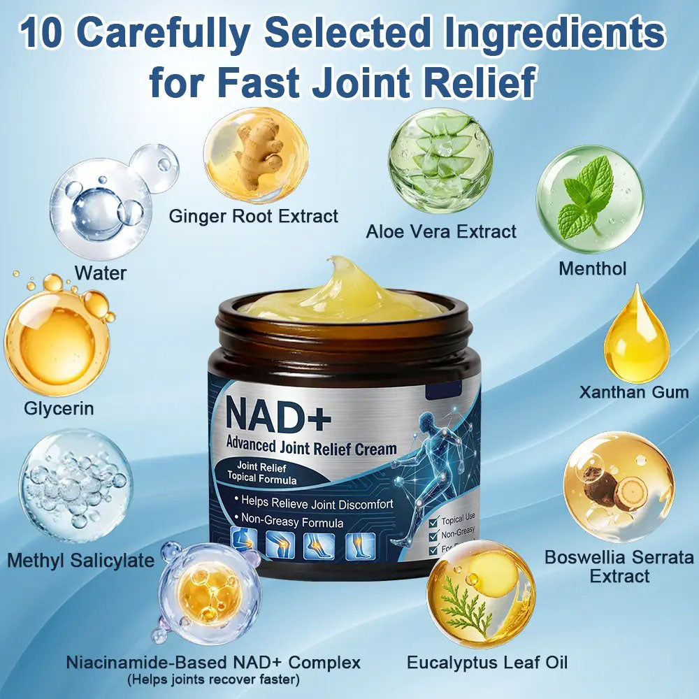 Enjoy Hidden Discount For Adding The NAD+ Advanced Anti-Aging Joint Relief Cream