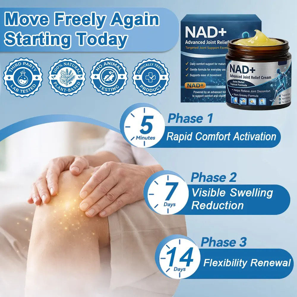 Enjoy Hidden Discount For Adding The NAD+ Advanced Anti-Aging Joint Relief Cream