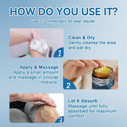Enjoy Hidden Discount For Adding The NAD+ Advanced Anti-Aging Joint Relief Cream